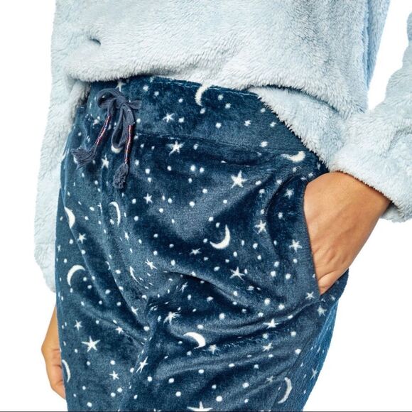 Wildfox Night Sky Velour Lounge Pant Set NWT M - Picture 4 of 16